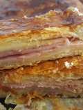 Easy Ham and Cheese Puff Pastry Pie