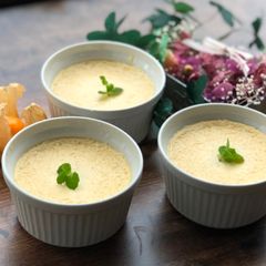 A picture of Pudding (fairly easy)🍮.