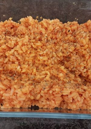 Foto principal de Arroz con atún y tomate frito