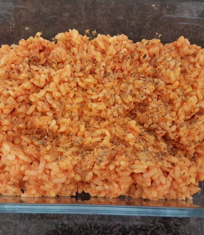 Foto principal de Arroz con atún y tomate frito