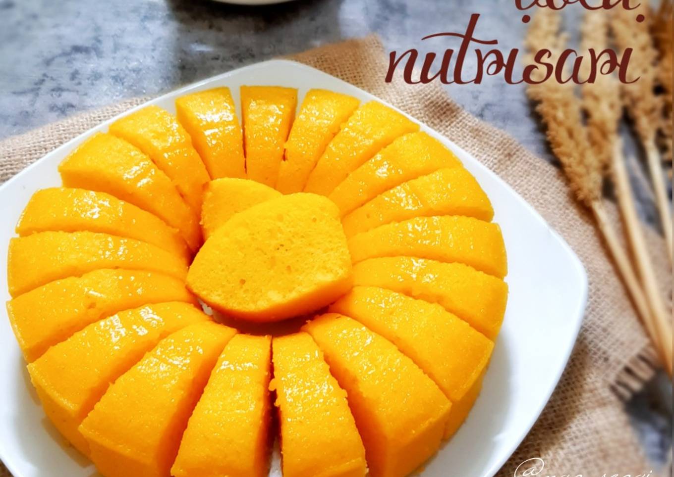 Bolu Nutrisari (lagi) Panggang