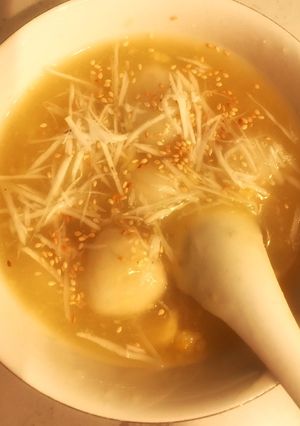 Hình của món Bánh trôi nước.