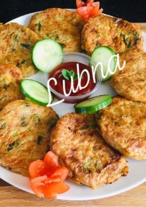 A picture of Aloo ke kabab (Potato Kabab) Vegan 🍃.