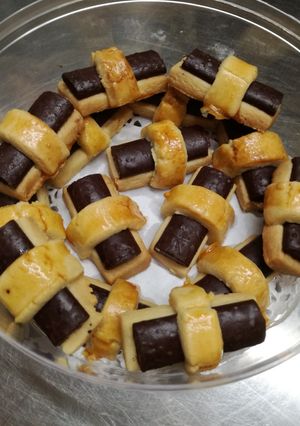 Foto resep (Salin dari) Choco stick cookies