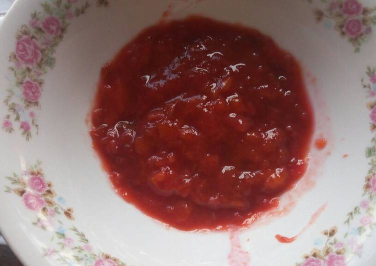 Red plum & Mango Jam# Author Marathon#