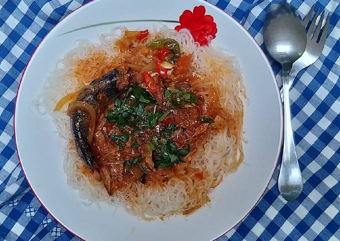 Bihun kuah sarden