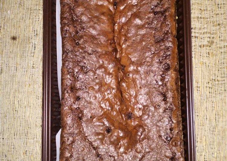 Brownis Panggang With Shinny Crust