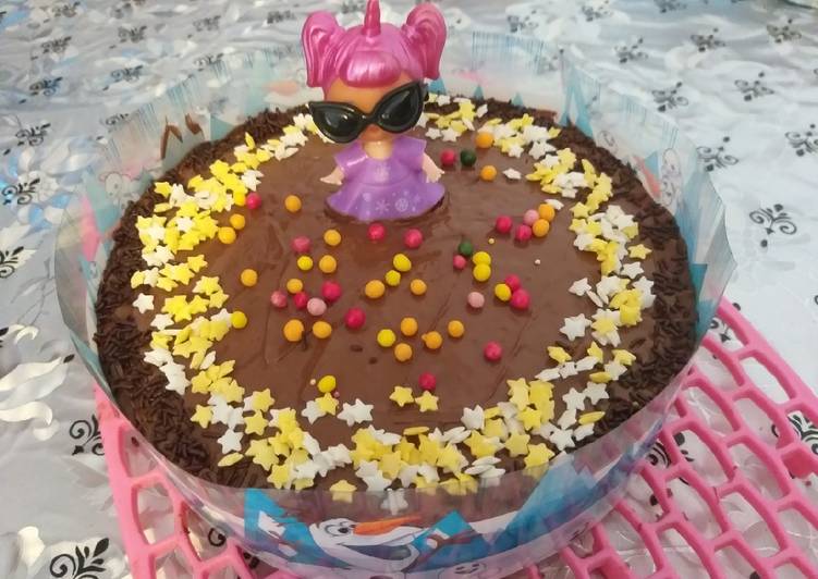 Recette: Gateau poupée Lol express