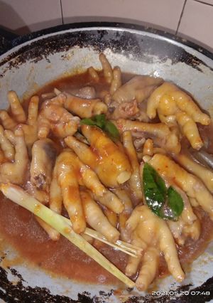Foto resep Ceker Asam Manis