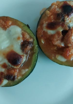 Una foto de Zapallitos Rellenos Vegetarianos