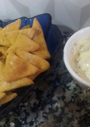 Una foto de Nachos para la picada!!!