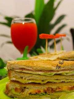 صورة لوصفة كلوب ساندويش