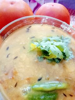 टोमाटो अरहर दाल (Toamto Arhar dal recipe in hindi) रेसिपी मुख्य फोटो