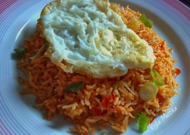 Recipe of Award-winning Nasi Goreng (Indonesian stir fried rice)