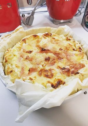 Foto di Torta salata prosciutto e formaggio