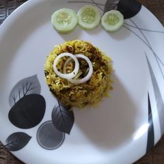 A picture of Veg dum biryani.