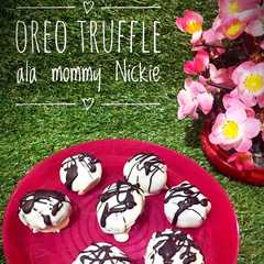 Oreo Truffle ala mommy Nickie 🍪 রেসিপির প্রধান ছবি