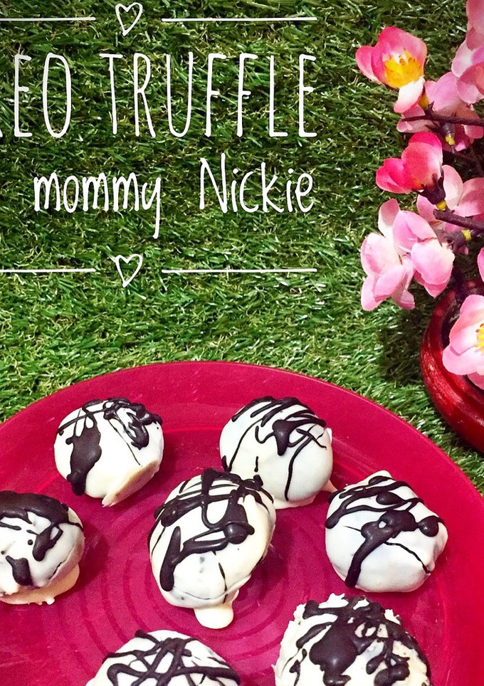 Foto resep Oreo Truffle ala mommy Nickie 🍪
