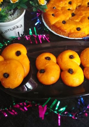 লুসেবুল্লার(lussebullar/lussekater recipe in Bengali) রেসিপির প্রধান ছবি