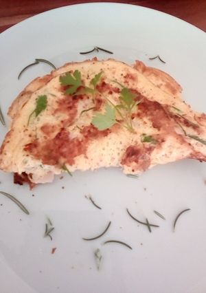Una foto de Omelette para el desayuno delicioso
