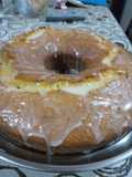 Budín de mandarina en la licuadora
