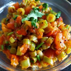 A picture of Green Beans Sabzi.