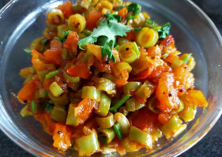 Easiest Way to Prepare Homemade Green Beans Sabzi