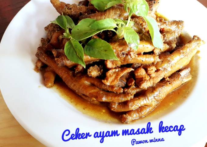 172.Ceker ayam masak kecap