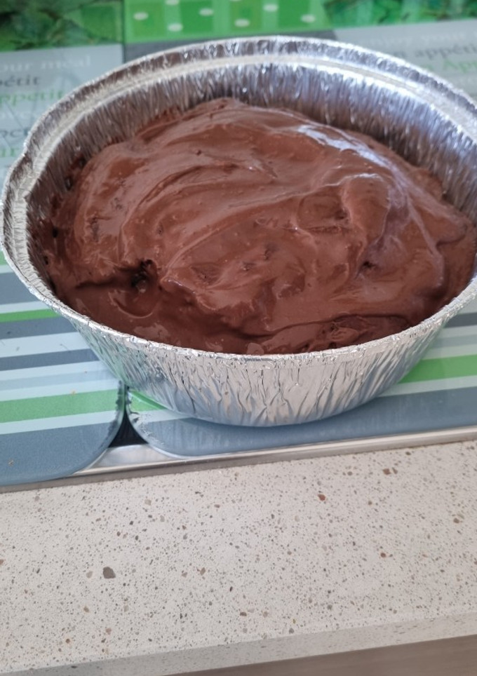 Una foto de Bizcocho yogurt y chocolate