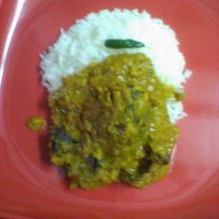 A picture of Dal by fish head.