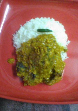 A picture of Dal by fish head.