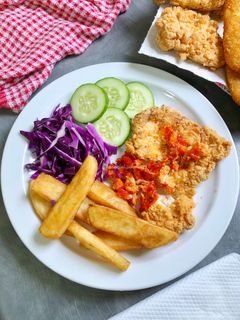 Foto resep Ayam Geprek Pedas