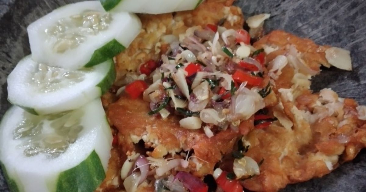 Tempe Geprek Sambal Matah