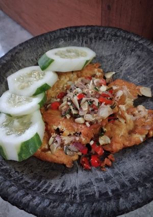 Foto resep Tempe Geprek Sambal Matah
