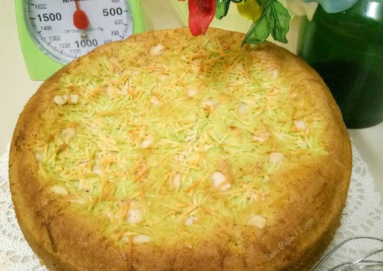 Cara mudah meracik Chiffon Pandan Putih Telur yang Bisa Manjain Lidah