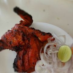 Tandoori chicken A picture of Tandoori chicken.