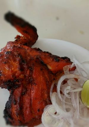 A picture of Tandoori chicken.