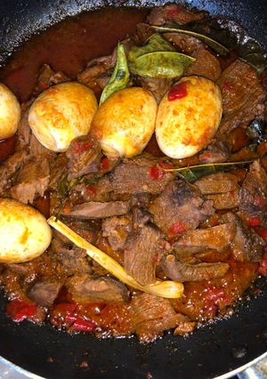 Foto resep Daging telur balado