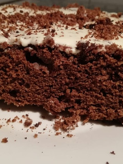 Una foto de Brownie de chocolate