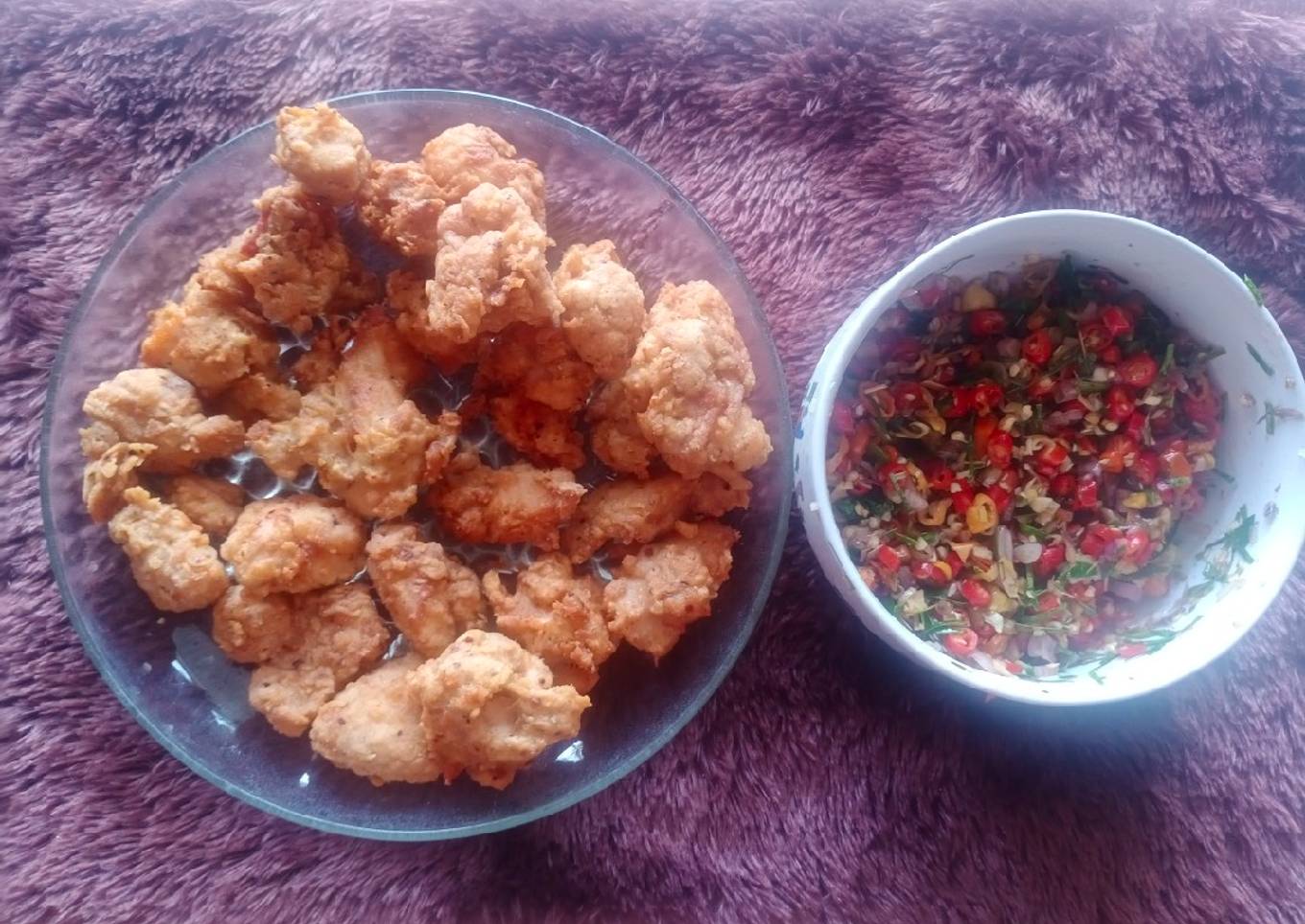 Chicken breast with sambal night