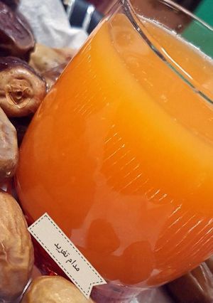 صورة لوصفة عصير البرتقال الطازج واللذيذ🍊