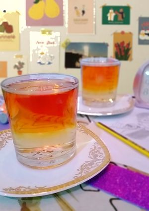 عکسی از دستور ✰★چای دو رنگ🥃★✰(Two-color tea)