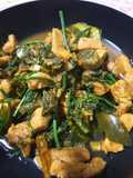 ไก่ใต้น้ำผักชีลาว #ผอมแน่มื้อนี้