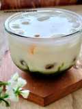 Es creamy matcha jelly ball