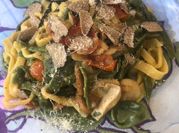 Una foto di pasta tartufo