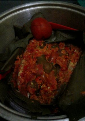 Foto resep Pepes/brengkes tongkol pedas