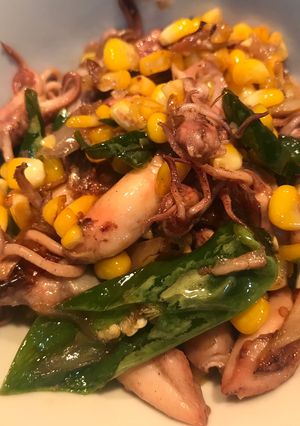 Foto resep Cumi Asin Cabe Ijo