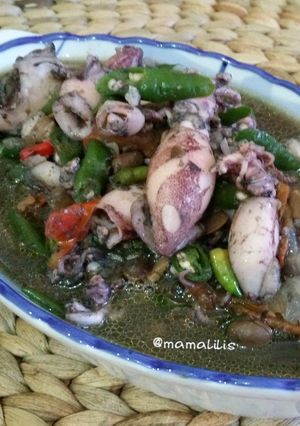 Foto resep Cumi masak hitam