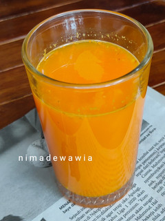 Foto resep Jus Wortel Kunyit Nanas