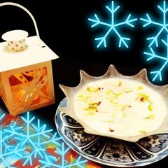 A picture of Eid kay Meethay (Sheer khurma).